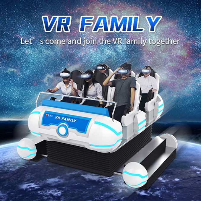 Имитатор машины кино виртуальной реальности семьи 9d мест оборудования 6 идей мелкого бизнеса 0